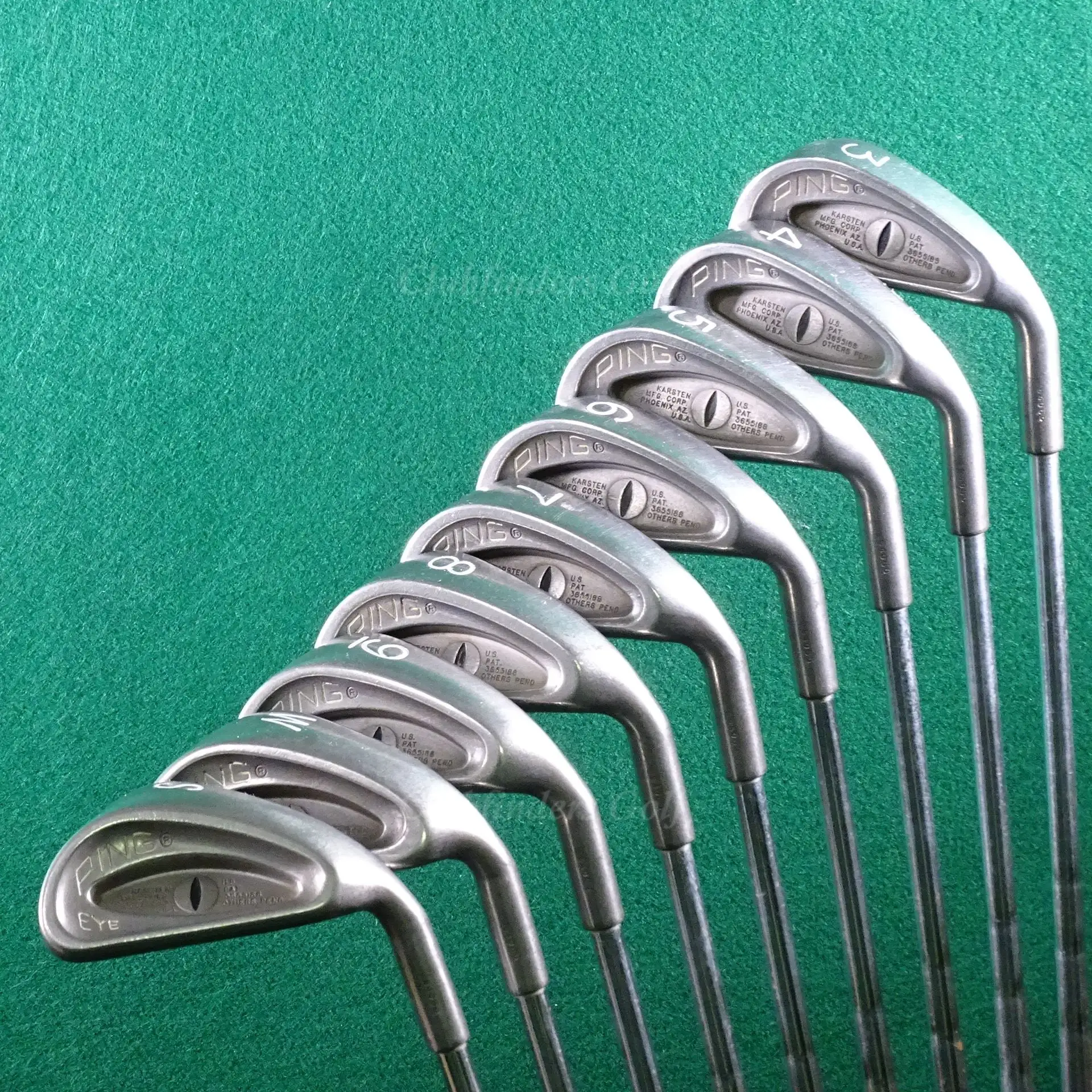 Ping Eye Black Dot 1-SW Iron Set ZZ-Lite Steel Stiff