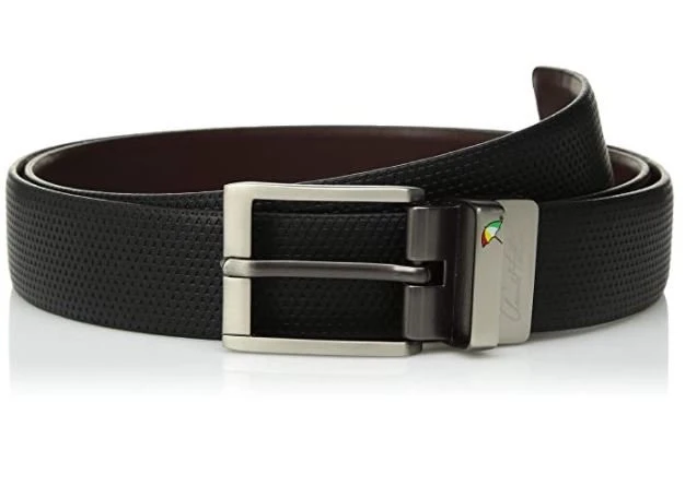 Arnold Palmer Men's Diamond Embossed Reversible Golf Belt - Image 2