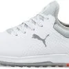 PUMA Men's Proadapt Alphacat Golf Shoe - Puma White/High Rise