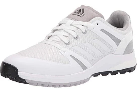 Adidas Golf Men's EQT Spikeless Golf Shoes WIDE - White/Grey - Image 3