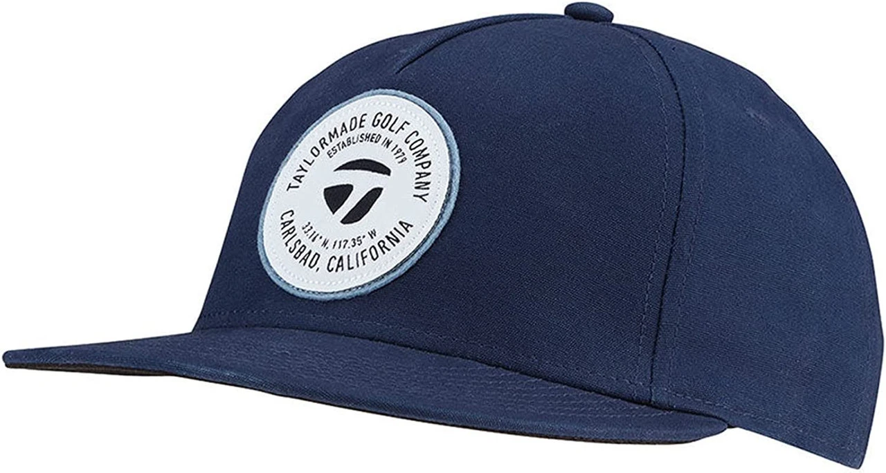 TaylorMade Golf Men's 5 Panel Flat Bill Hat Cap - One Size - Image 4