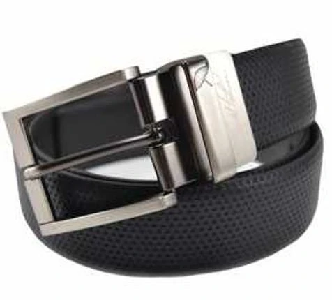 Arnold Palmer Men's Diamond Embossed Reversible Golf Belt - Image 4